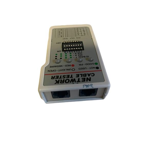 247534 Network Cable Tester With Manual And Carrying Bag - Picture 4 of 4